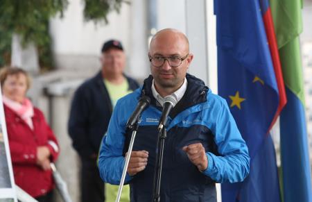 Otvoritev hodnika in kolesarske steze Cerknica  Dolenje Jezero 29 FOTO LJUBO VUKELIČ